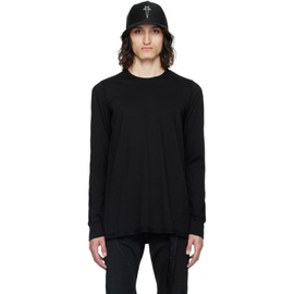릭 오웬스 다크쉐도우 릭 오웬스 Rick Owens DRKSHDW Black Level Long Sleeve T-Shirt 241126M213009