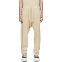 릭 오웬스 다크쉐도우 릭 오웬스 Rick Owens DRKSHDW 오프화이트 Off-White Classic Cargo Sweatpants 241126M190003