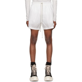 릭 오웬스 다크쉐도우 릭 오웬스 Rick Owens DRKSHDW 오프화이트 Off-White Boxer Shorts 231126M193012