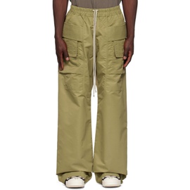 릭 오웬스 다크쉐도우 릭 오웬스 Rick Owens DRKSHDW Khaki Creatch Cargo Pants 232126M188008