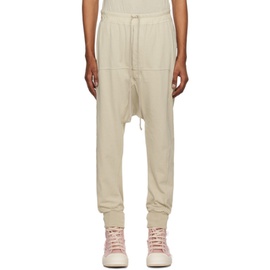 릭 오웬스 다크쉐도우 릭 오웬스 Rick Owens DRKSHDW 오프화이트 Off-White Drawstring Lounge Pants 231126M190007