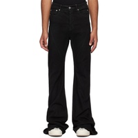 릭 오웬스 다크쉐도우 릭 오웬스 Rick Owens DRKSHDW Black Bias Bootcut Jeans 232126M186015
