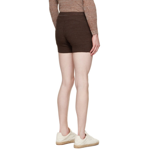  Rier Brown Marled Shorts 232661M193000