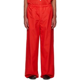 Rier Red Elasticized Trousers 232661M191000