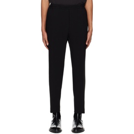 Rito structure Black Double 클랏 Cloth Trousers 231249M191068
