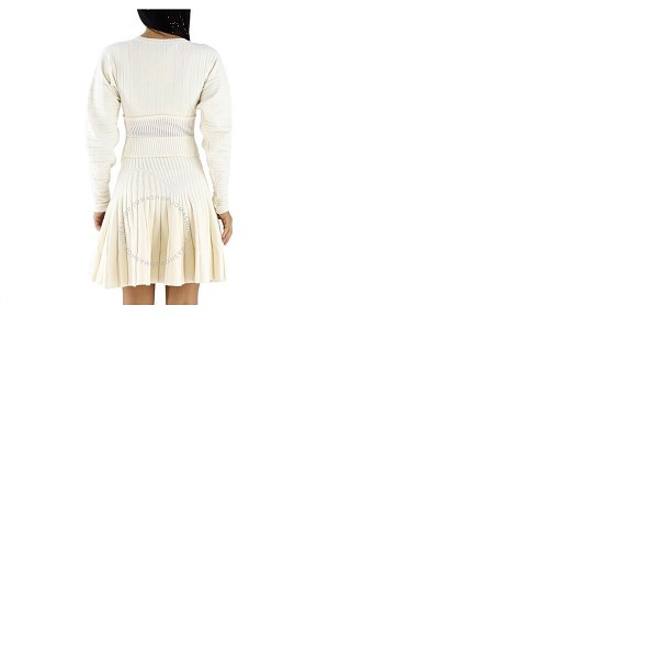  Roberto Cavalli Ladies Ribbed Knit Mini Long Sleeve Dress JWM172-MA008-02733