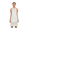 Roberto Cavalli Ladies Natural Jacquard Knit Mini Dress IQM166-MI001-00051