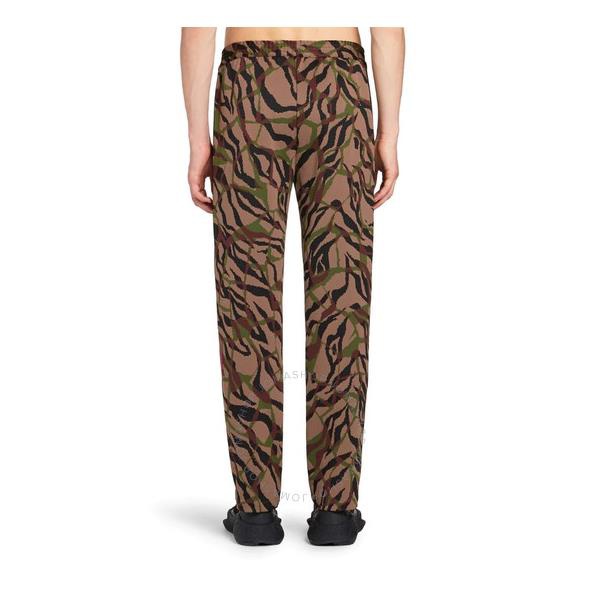  Roberto Cavalli Mens Tiger Twiga Jacquard Technical Jersey Trackpants JNT255-FY045-D0183