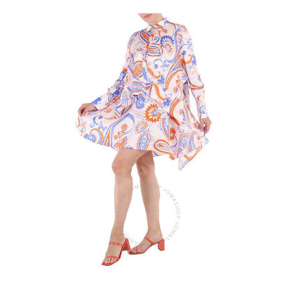  Roberto Cavalli Ladies Bandana Print Handkerchief Hem Dress IQT132-SZP82-D0538