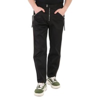 Roberto Cavalli MEN'S Black Lounge Zip Trousers INT230-FN051-05051