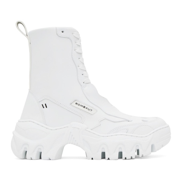  롬바웃 Rombaut White Boccaccio II Boots 232654F113005