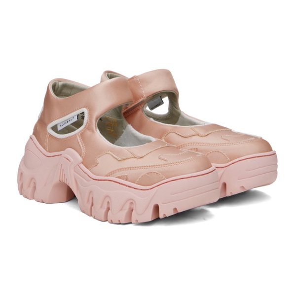  롬바웃 Rombaut SSENSE Exclusive Pink Boccaccio II Ibiza Sneakers 232654F128002