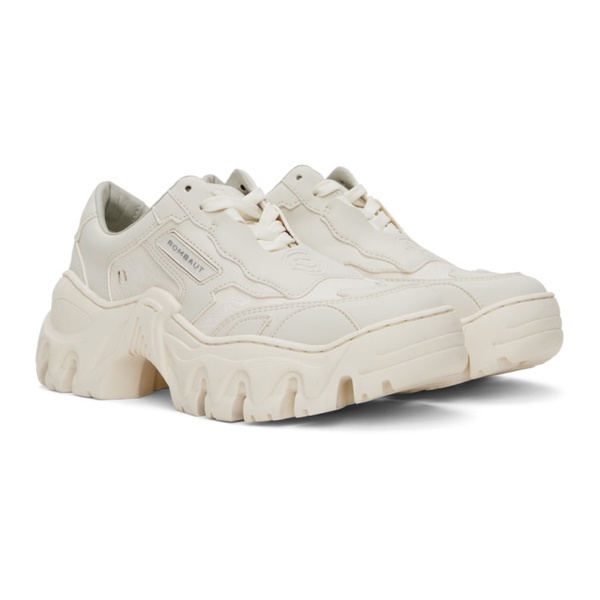  롬바웃 Rombaut White Boccaccio II Sneakers 241654F128014