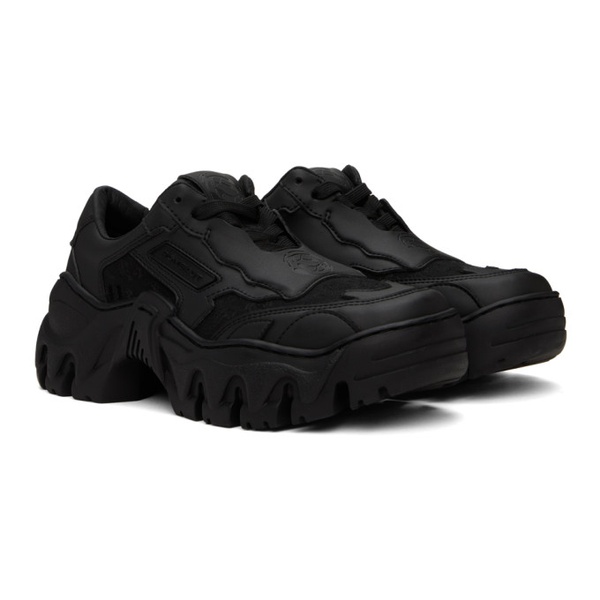  롬바웃 Rombaut Black Boccaccio II Low Sneakers 241654F128015