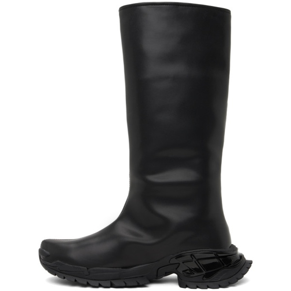  롬바웃 Rombaut Black Vizor Tall Boots 241654F115000