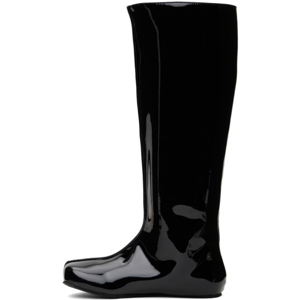  롬바웃 Rombaut SSENSE Exclusive Black Alien Barefoot Tall Boots 241654F115004
