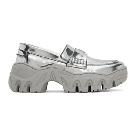 롬바웃 Rombaut SSENSE Exclusive Silver Loafers 241654F118000