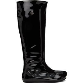 롬바웃 Rombaut SSENSE Exclusive Black Alien Barefoot Boots 232654F114000