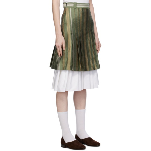  S.S.Daley Green Evana Midi Skirt 232471F093000