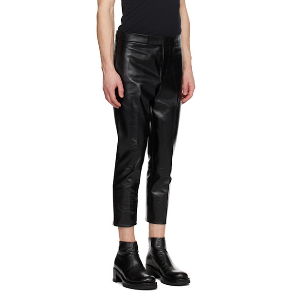  SAPIO Black Nº 7 Leather Pants 241968M189001