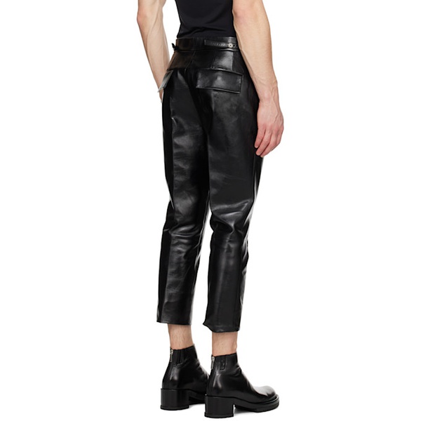  SAPIO Black Nº 7 Leather Pants 241968M189001