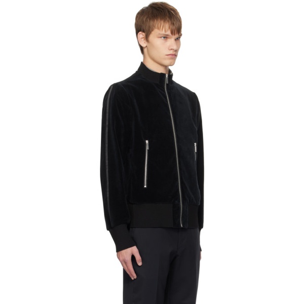  SAPIO Black Nº 13 Track Jacket 232968M202012