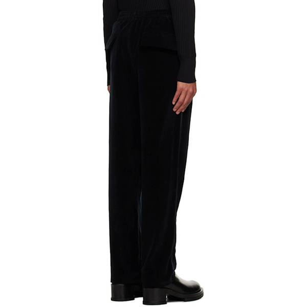  SAPIO Black Nº 40 Trousers 232968M191003