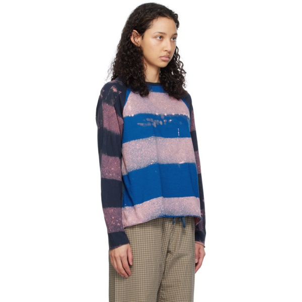  SC103 Blue & Pink Nest Long Sleeve T-Shirt 242490F110001