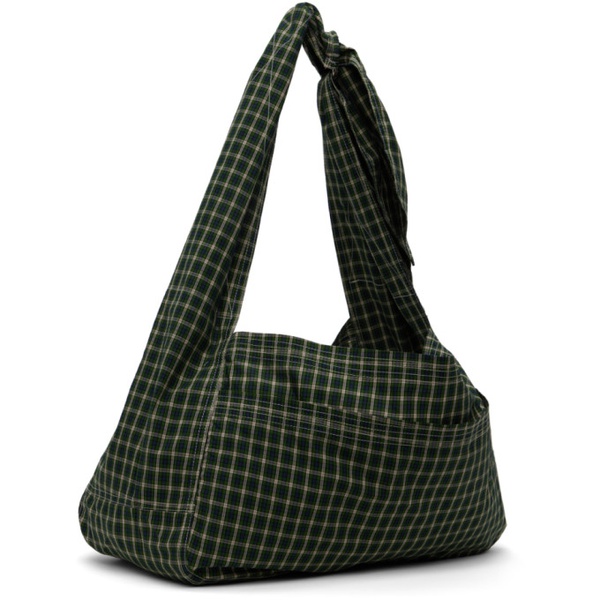  SC103 SSENSE Exclusive Green & Navy Cocoon Tote 242490M172006