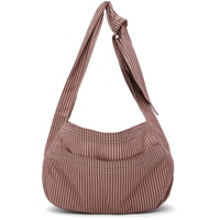 SC103 Red & Beige Mini Cocoon Bag 242490F048005