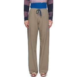 SC103 Brown Courier Lounge Pants 242490F086000