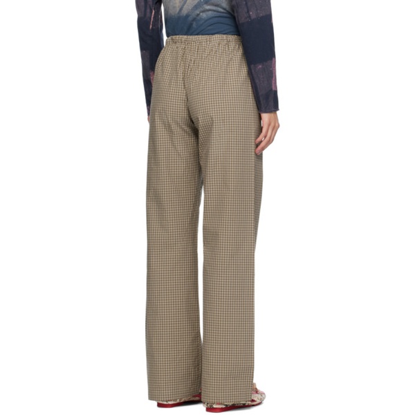  SC103 Brown Courier Lounge Pants 242490F086000