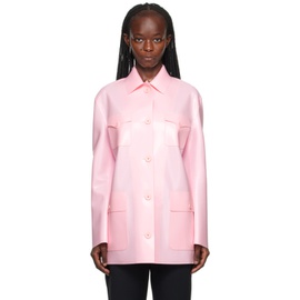 SHANG XIA Pink Iconic Jacket 231091F063000