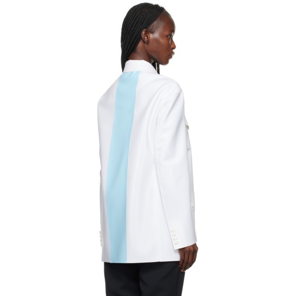  SHANG XIA White Iconic Jacket 231091F063001