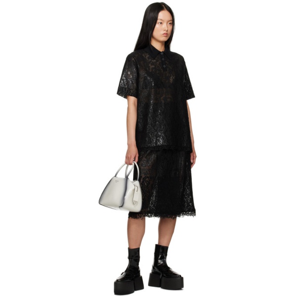  SHANG XIA SSENSE Exclusive Black Midi Skirt 231091F092000