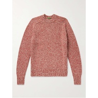 SID MASHBURN Melange Knitted Wool-Blend Sweater 1647597323398343
