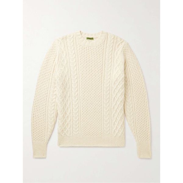  SID MASHBURN Cable-Knit Wool-Blend Sweater 1647597323398329