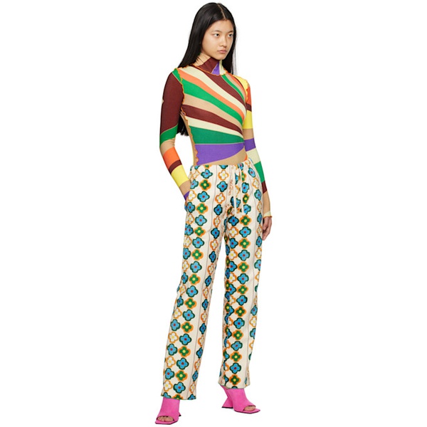  SIEDREES Multicolor Perrie Lounge Pants 231976F087004