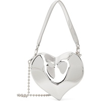 SIMONMILLER Silver Molded Heart Bag 242708F048004