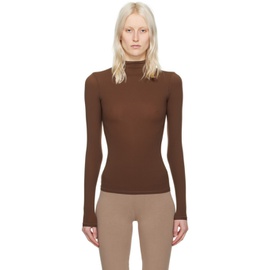 스킴스 SKIMS Brown Fits Everybody Turtleneck 241545F099001