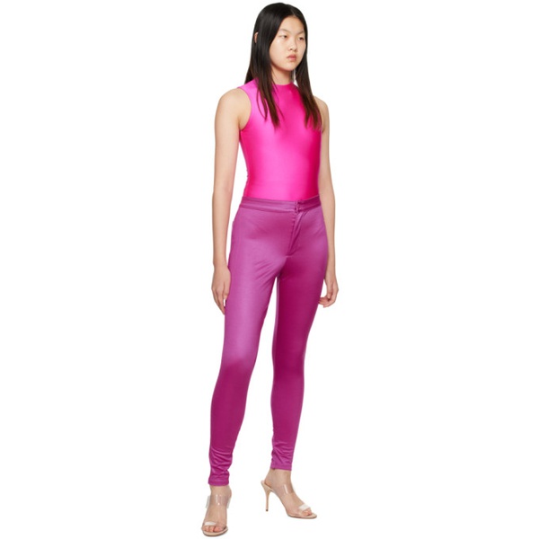  스킴스 SKIMS Pink Disco Trousers 231545F087000