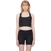 스킴스 SKIMS Black Cotton Rib Tank Top 242545F111003