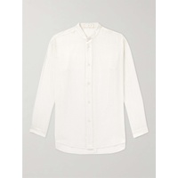 SMR DAYS Tulum Grandad-Collar Embroidered Cotton Shirt 1647597311445927