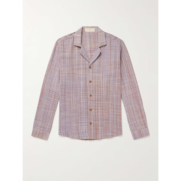  SMR DAYS Paloma Camp-Collar Checked Cotton-Madras Shirt 1647597302352664