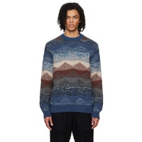 SOPHNET. Multicolor Abstract Sweater 241433M201003