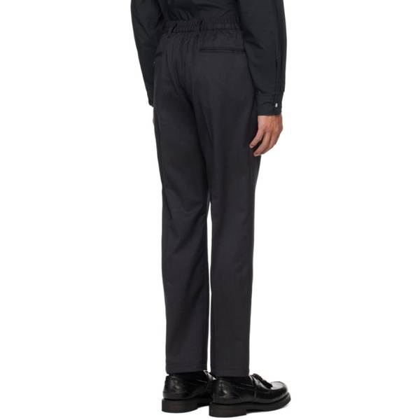  SOPHNET. Gray Standard Easy Trousers 241433M191003