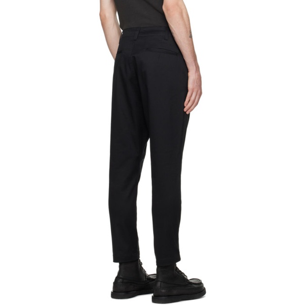  SOPHNET. Black Slim-Fit Trousers 241433M191000
