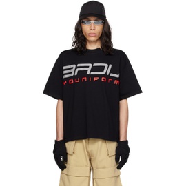 SPENCER BADU Black Youniform T-Shirt 232205M213001