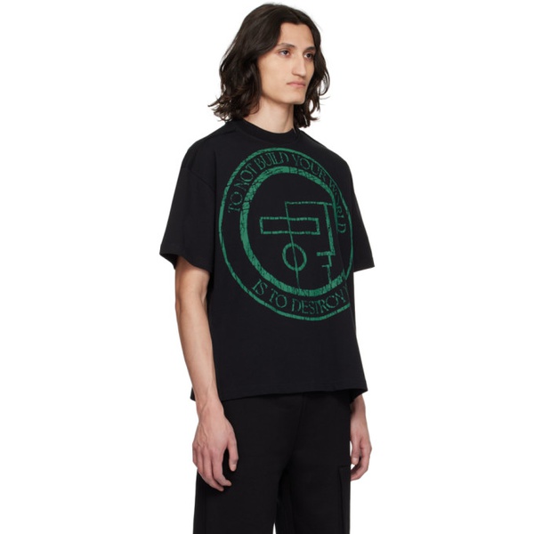  SPENCER BADU SSENSE Exclusive Black T-Shirt 241205M213015