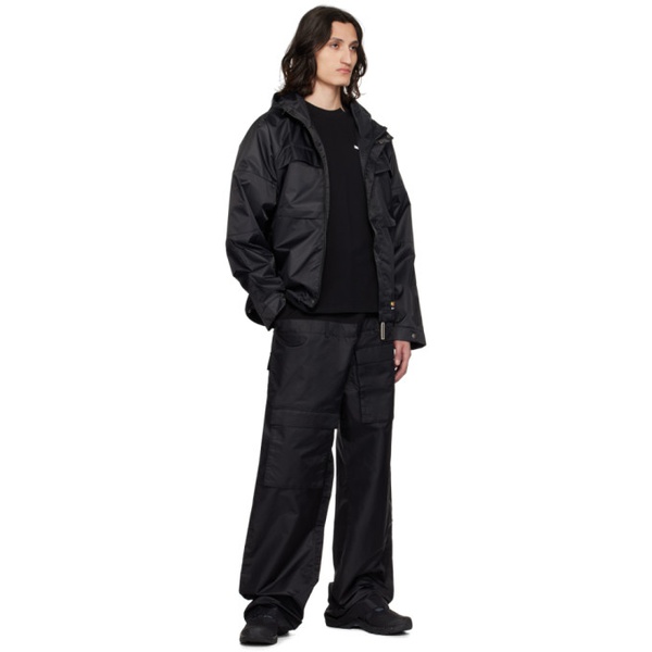  SPENCER BADU Black Snow Cargo Pants 241205M188002